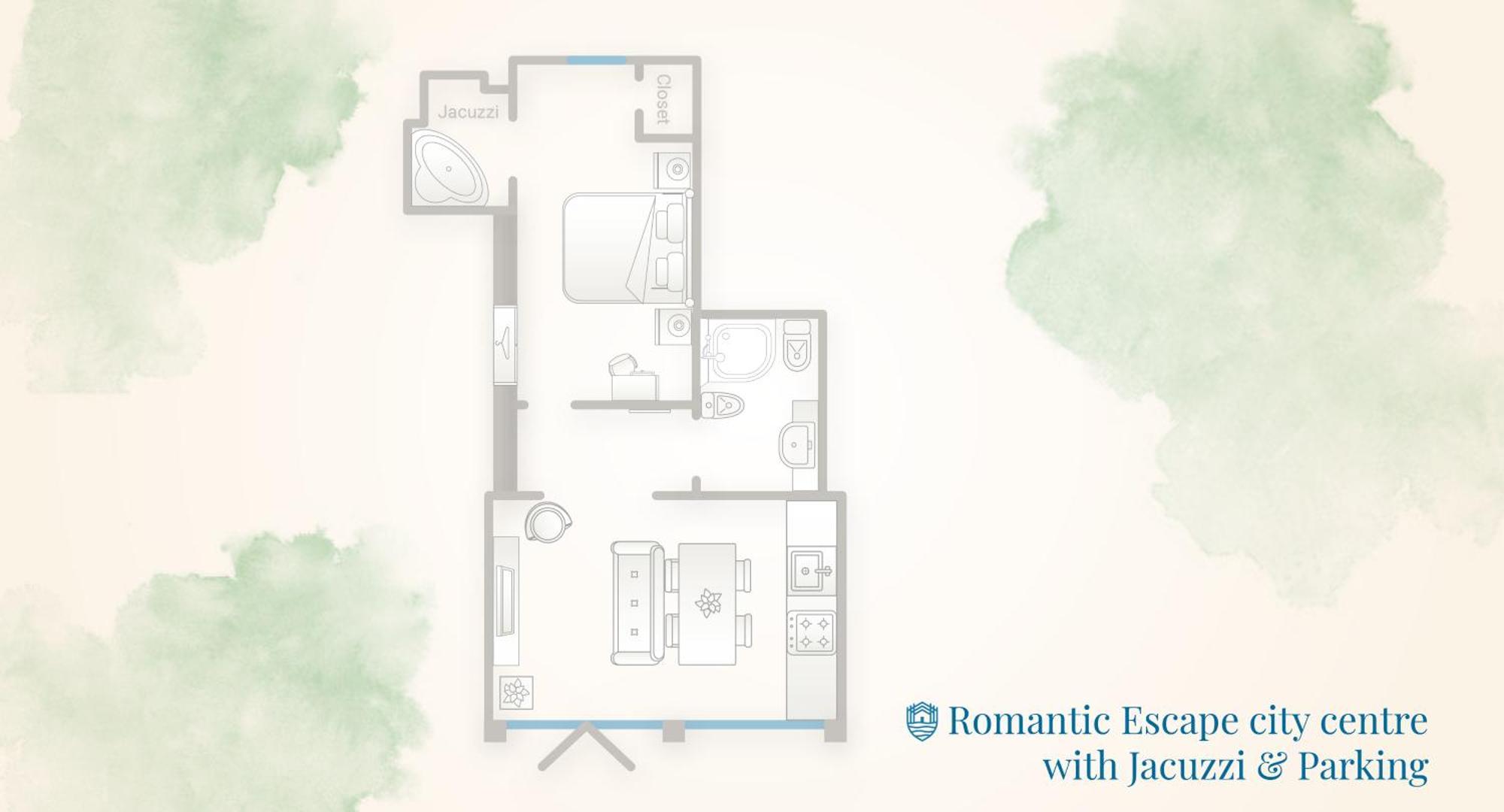 Romantic Escape City Centre With Jacuzzi & Parking By Rent All Côme Esterno foto